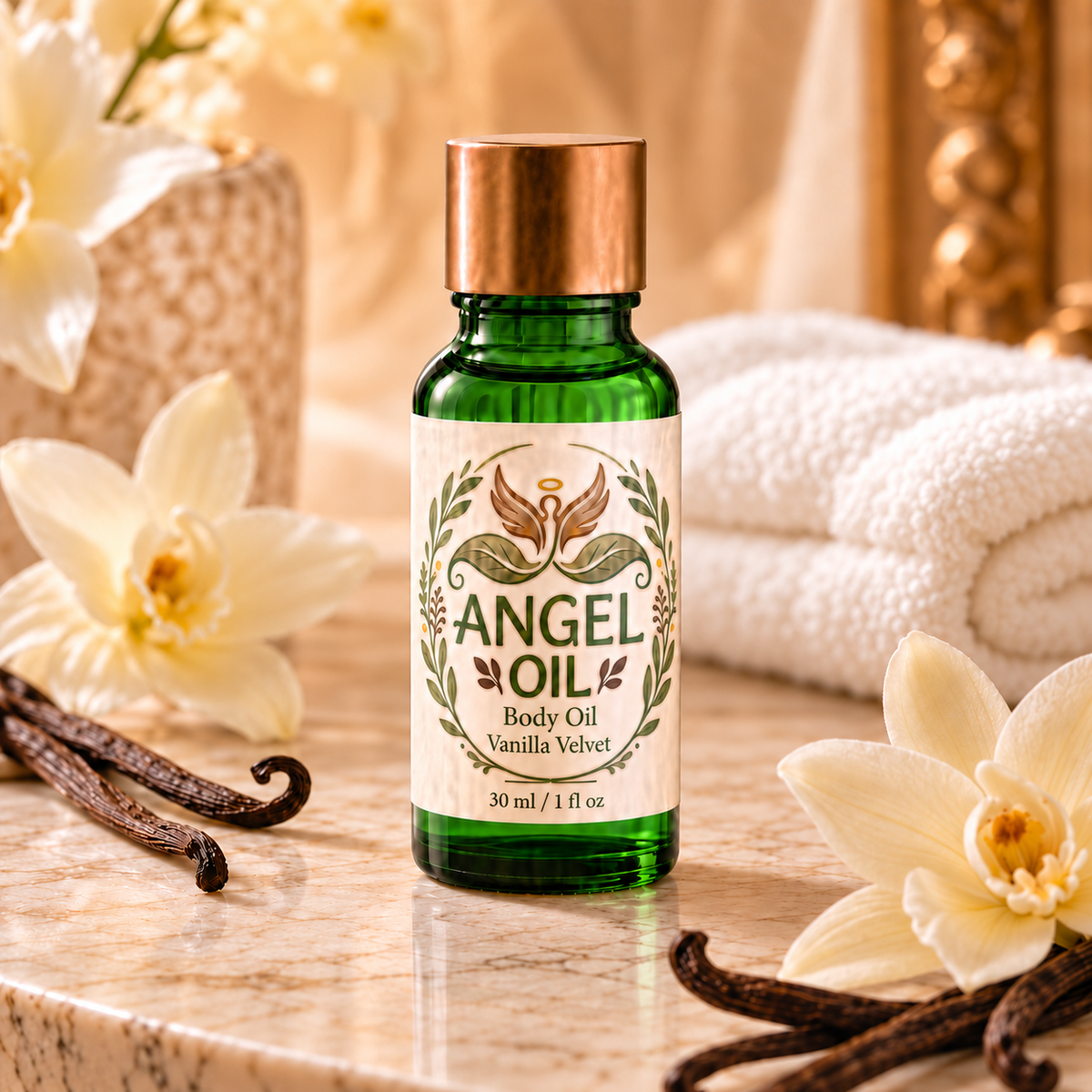 Vanilla Velvet Body Oil 30 ml by Angel Oil Co.